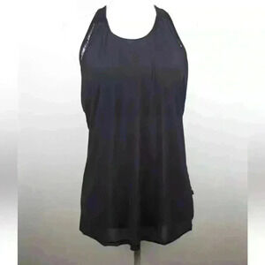 Lululemon Black and White Fit Physique  Tank Size 8